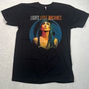 Lights little machines concert band music short sleeve T-shirt NWOT Men Medium‎